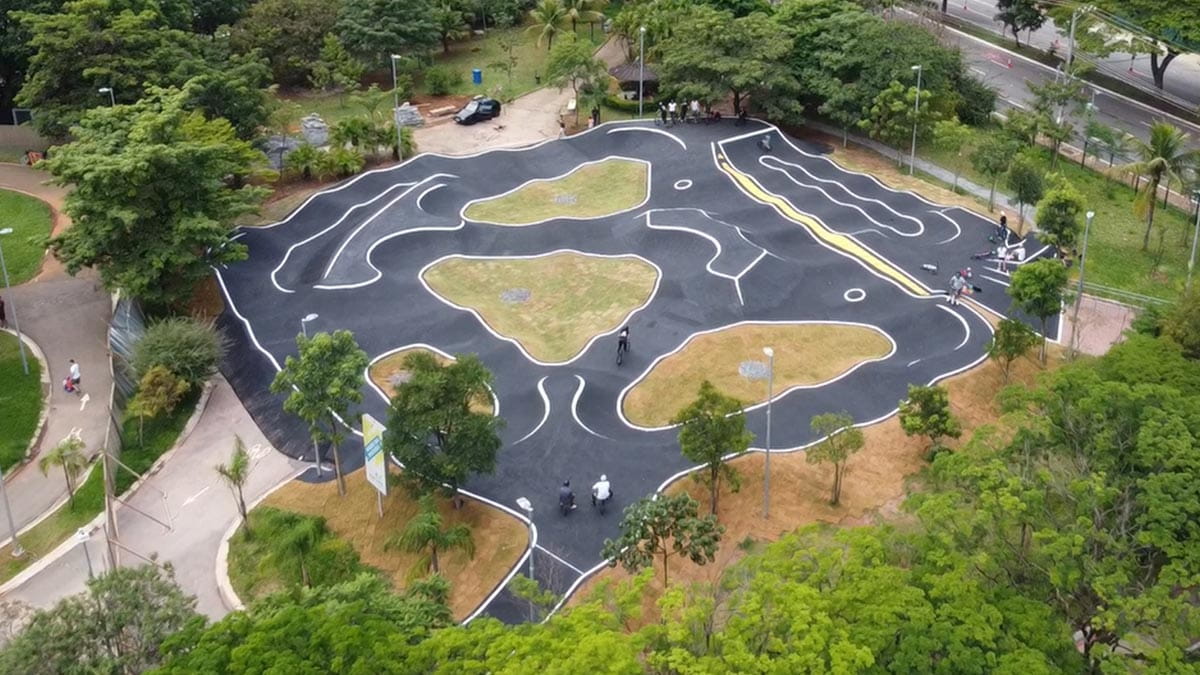 Pump Track Moema - Parque das Bicicletas Sp