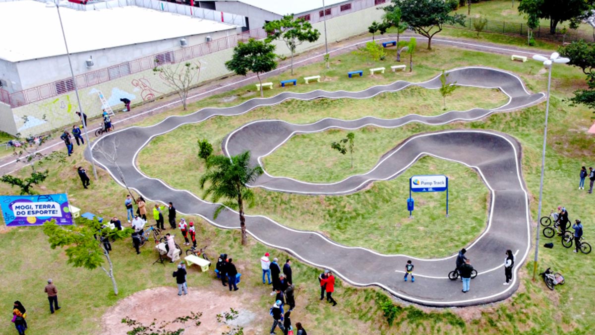 Pump Track Mogi das Cruzes - Parque Botyra Camorim Gatti